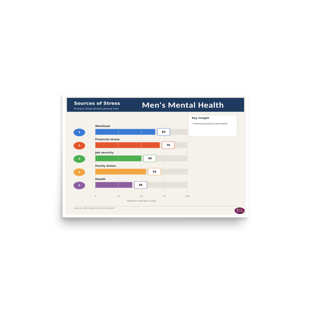 Men's Mental Health - Sources of Stress 2 Men's Mental Health - Sources of Stress - Image 2