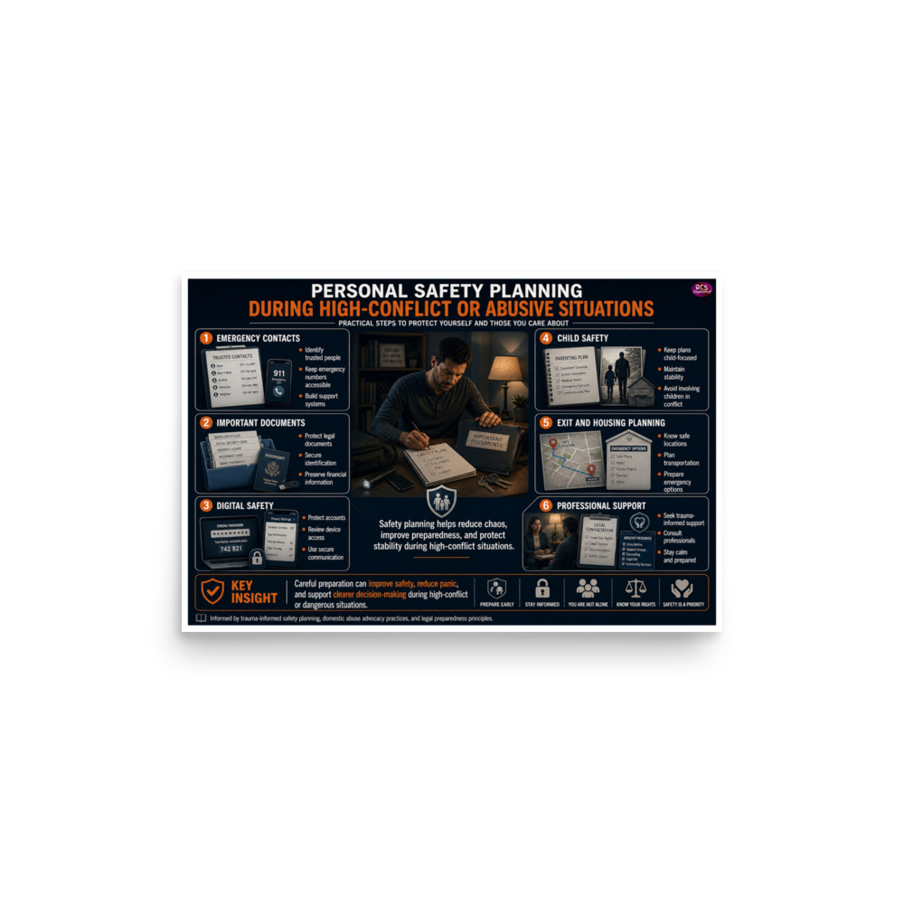 Abused Men: Personal Safety Planning During High-Conflict Or Abusive Situations 2 Abused Men: Personal Safety Planning During High-Conflict Or Abusive Situations - Image 2