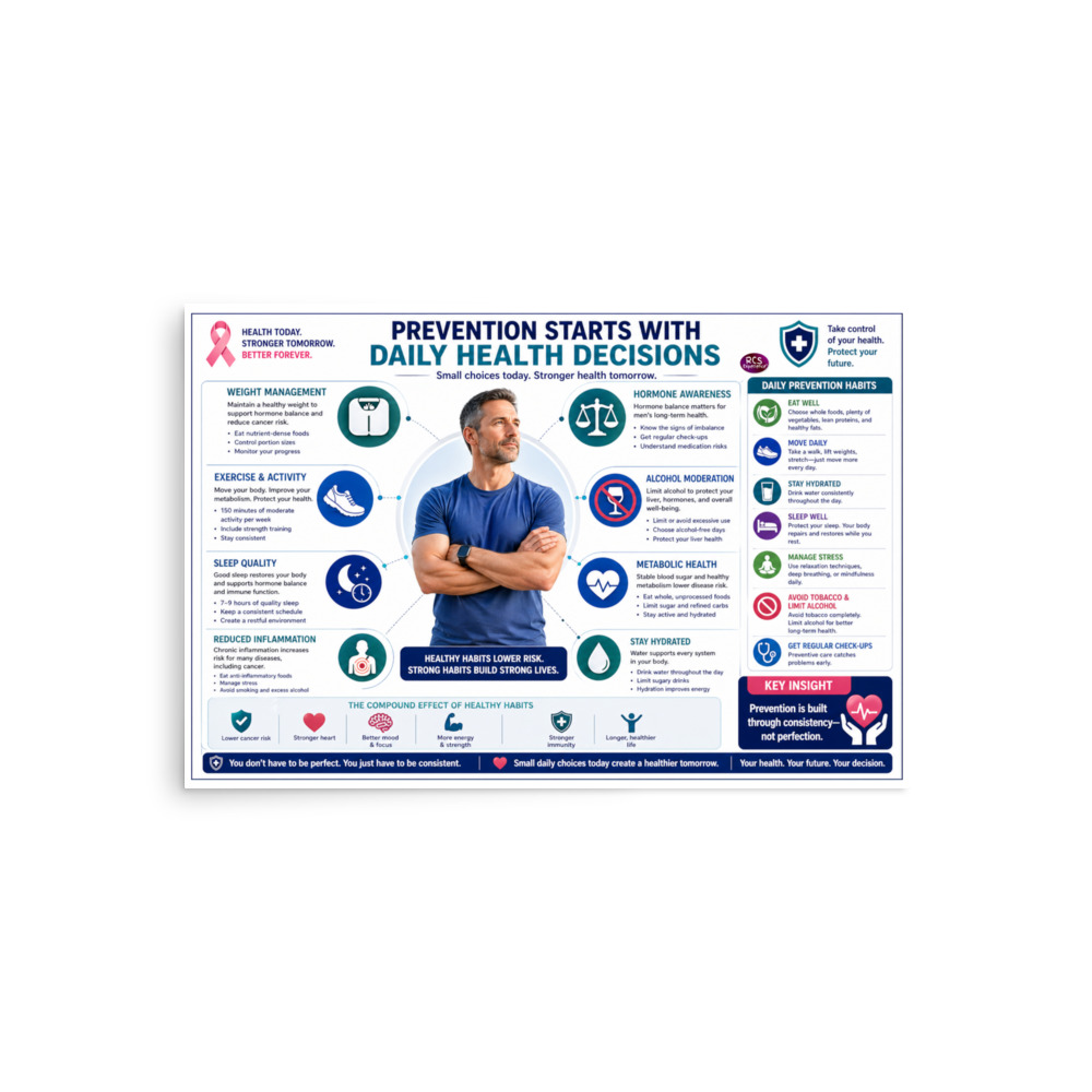 Male Breast Cancer: Prevention Starts With Daily Health Decisions 2 Male Breast Cancer: Prevention Starts With Daily Health Decisions - Image 2