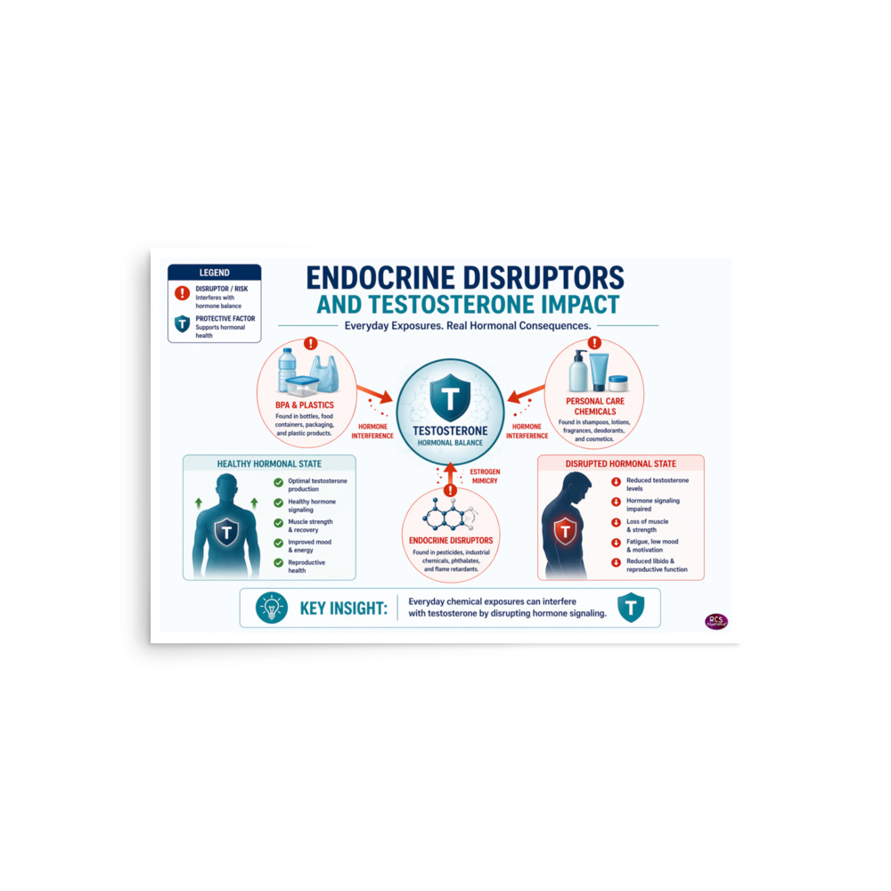 Testosterone: Endocrine Disruptors and Testosterone Impact 2 Testosterone: Endocrine Disruptors and Testosterone Impact - Image 2