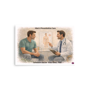 Men's Preventative Care Poster