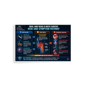 Top Cancers Affecting Men: Oral and Head & Neck Cancer Risk and Symptom Pathway