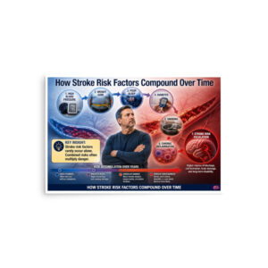 Strokes In Men: How Stroke Risk Factors Compound Over Time