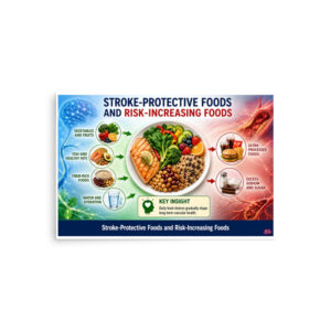 Strokes In Men: Stroke-Protective Foods and Risk-Increasing Foods