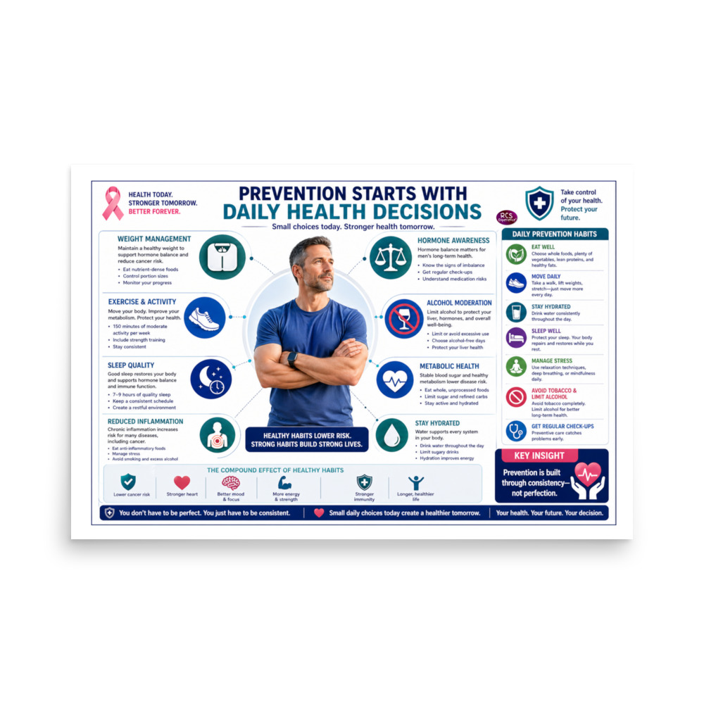 Male Breast Cancer: Prevention Starts With Daily Health Decisions 1 Male Breast Cancer: Prevention Starts With Daily Health Decisions