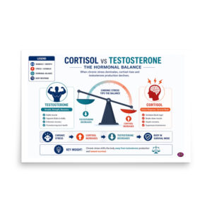 Testosterone vs Cortisol: The Hormonal Balance