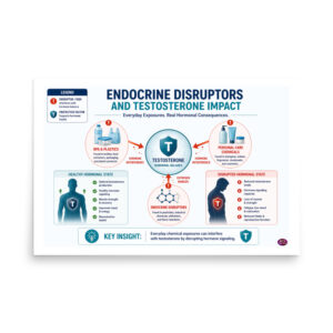 Testosterone: Endocrine Disruptors and Testosterone Impact