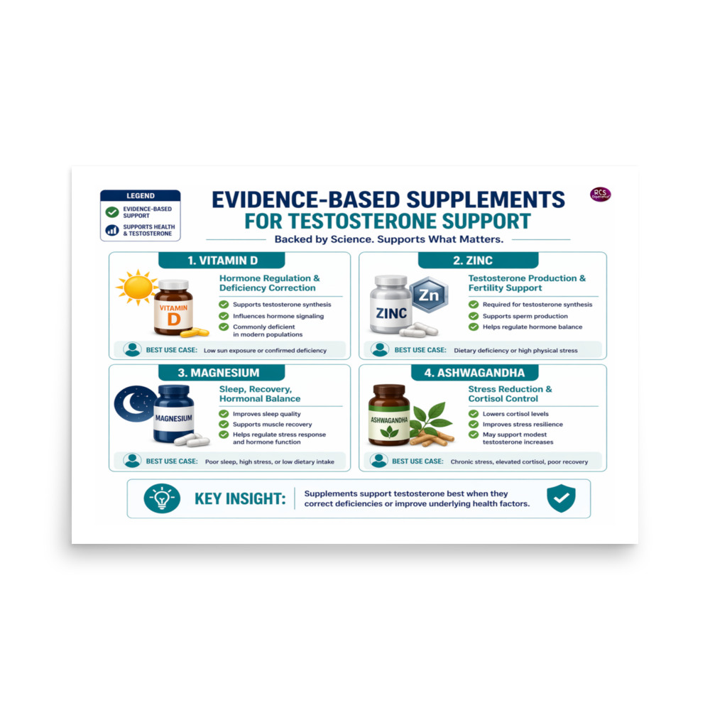 Testosterone: Evidence-Based Supplements for Support 3 Testosterone: Evidence-Based Supplements for Support - Image 3