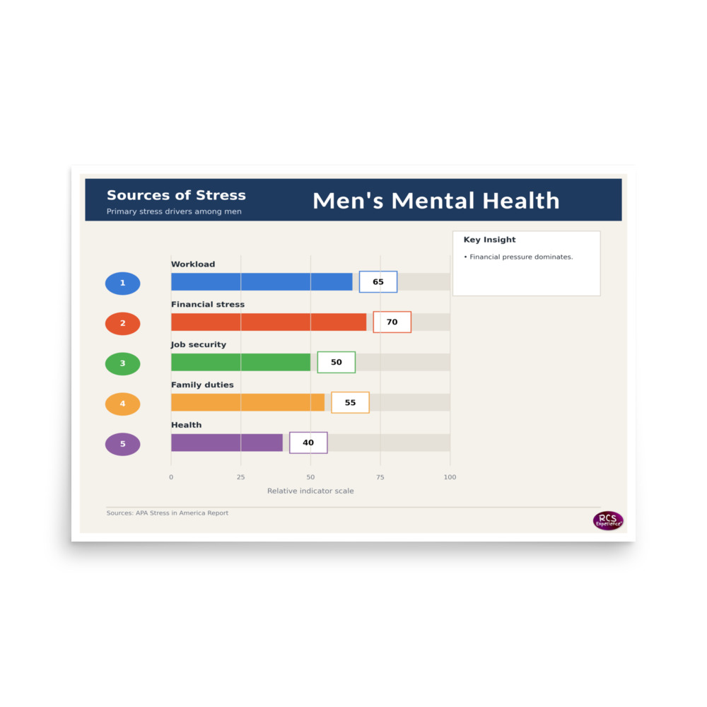 Men's Mental Health - Sources of Stress 3 Men's Mental Health - Sources of Stress - Image 3