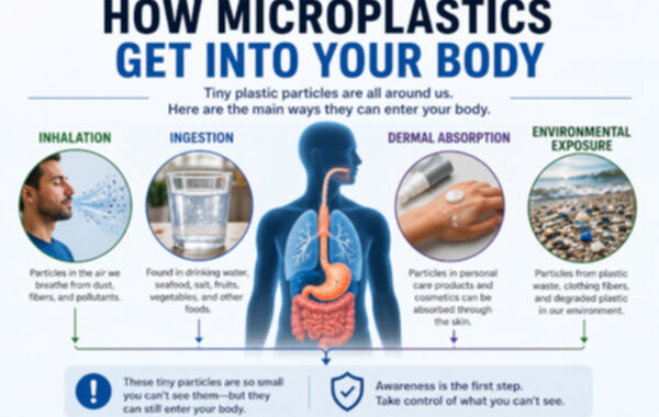 Microplastics in Your Body 1 how microplastics get into your body
